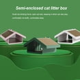 thumbnail image 4 of Paper Pet Scratching Board Cute Mini Replacement Colorful Cute Mini Breathable Household Bedroom Pets Nest Bed Climbing Frame Toy Gift Green, 4 of 8