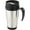 Silver/Solid Black, variant on Sanibel Insulated Mug