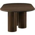 thumbnail image 5 of Meridian Furniture Dolan Brown Wood and Oak Veneer Dining Table, 5 of 14