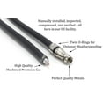 thumbnail image 4 of THE CIMPLE CO - RG-11 Coax Cable - F Type Compression Connector -Black- 200 FT Coaxial, 4 of 9