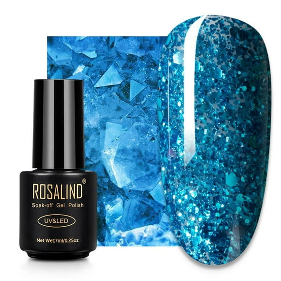 de uñas en , brillante brillante reflectante 7ml de uñas brillante de larga duración para principiantes, salones de manicura C shamjiam Esmalte de uñas de gel