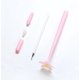 thumbnail image 5 of 12 bolígrafos de gel en flor de cerezo compatibles con niños, mujeres, compañeros de trabajo, anfitriona y novia, grandes suministros para fiestas y suministros escolares, tinta negra (0) Afortunado Sencillez, 5 of 5