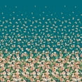 thumbnail image 1 of Soimoi polyester Crepe Fabric Leaves & Flower Panel Print Fabric by the Yard 42 Inch Wide, 1 of 1