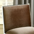 thumbnail image 4 of Furniture of America Delta Contemporary Upholstered Office Chair, Brown, 4 of 5
