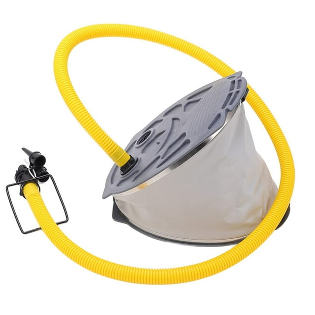 Portable Foot Inflatable Pump Foot Pump Compact Plastic For Fishing Inflatable Boat Rubber Dinghy Kayak Compact Plastic Pump Foot Pump