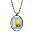 thumbnail image 1 of Soy de Swazilandia Collar Colgante de cadena vintage Colección de joyas colgantes Unbranded M, 1 of 3