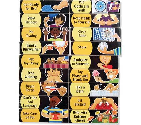 melissa and doug responsibility chart replacement magnets