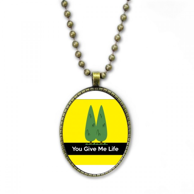 Collier de Protection Environnementale d'Arbres Chaîne Vintage Pendentif Perle Collection de Bijoux