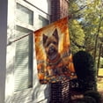 thumbnail image 2 of Cairn Terrier Fall House Flag, 2 of 5