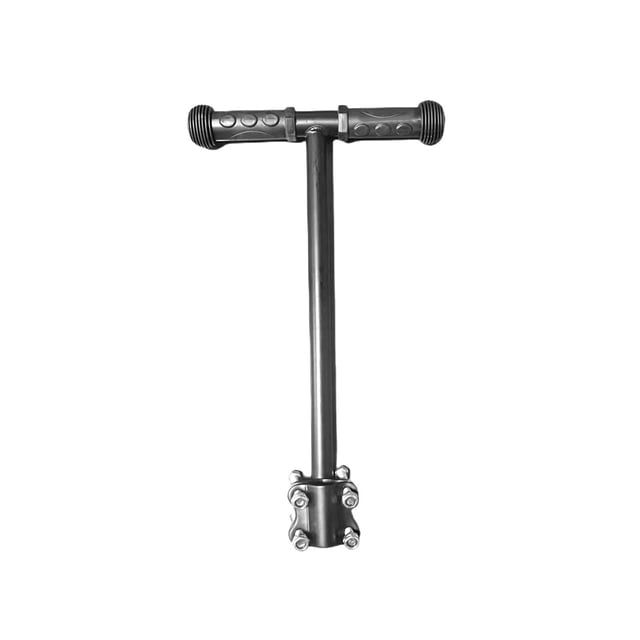 Extensión de manillar, mango duradero de acero inoxidable para cochecito de bebé, accesorio para cochecito de bebé , Boca de abrazadera de 25 mm.