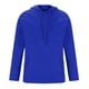 thumbnail image 5 of Blusa con capucha de manga larga para hombre, sudadera deportiva con capucha y relajación, sudadera con capucha de manga larga lisa, blusa de poliéster para hombre, 5 of 5