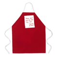 thumbnail image 1 of L.A. Imprints 2068 17"L Attitude His Spouse Apron - Red, 1 of 1
