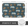 thumbnail image 2 of Sikiie Miniature Ship In Bottle Print Flannel Anti-slip Floor Mat 16x24in, Thickened Dustproof Entrance Door Mat Floor Mat for Kitchen, Bathroom, Laundry Room, 2 of 7