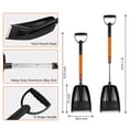 thumbnail image 2 of 42" Extendable Car Snow Brush - 5-in-1 Ice Scraper & Snow Shovel with 360掳 Pivoting Head & Foam Grip., 2 of 7