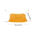 thumbnail image 3 of Roiihwy Summer Cooling Cat Hammock For Crate Hanging, Indoor Outdoor Foolproof Clean Suspension Bed, 23.6x19.7in Orange, 3 of 6