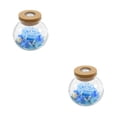 thumbnail image 2 of Ounissouiy Flor eterna luminosa - Exquisitas luces de colores autoajustables LED Linterna colorida azul claro azul claro 2piezas, 2 of 6