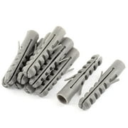 Uxcell 13mm x 71mm Lag Expand Tube Wall Screws Plastic Expansion Nails Plug Bolt (10-pack)
