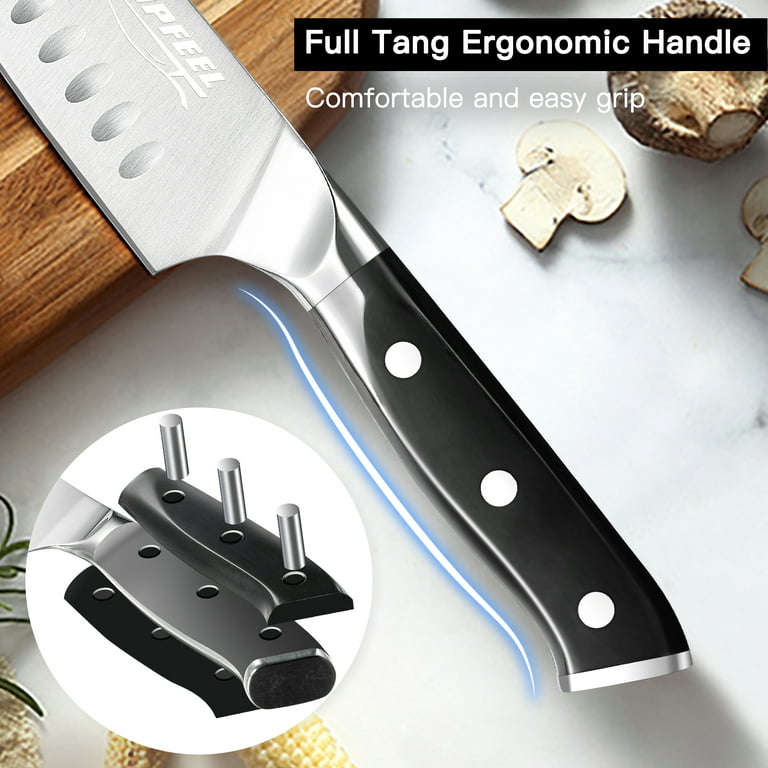 WhizMax Kitchen Knife Sets, Kitchen Knives Stainless steel 5 PCS, Silver  Chef Knife Set for Kitchen Clearance, Dishwasher Safe Knife Set without  Block 