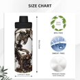 thumbnail image 3 of Balery Skeleton Dance with Mushrooms Pattern 18oz Sports Insulated Kettle Stainless Steel Sports Insulated Kettle Leak-proof Water Bottle For Running Hiking Cycling Climbing Water Bottle, 3 of 7