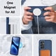 thumbnail image 2 of Funda magnética a prueba de golpes GUAGUA para Samsung Galaxy A54, color azul, 2 of 9