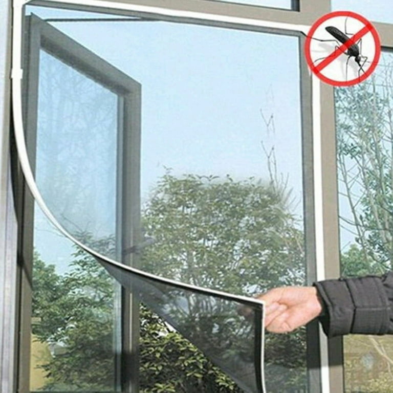 curtain white door fly screen window fly mesh net patio & garden gnat  sticky for glue for mice and rats gnat removal 