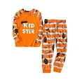 thumbnail image 7 of BULLPIANO Matching Halloween Pajamas Set Halloween Sleepwear Holiday Loungewear 2 Piece Pjs Set, 7 of 7