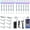 RGBW12, variant on Color Changing RGBW/RGBWW Puck Lights - 12 Pack with Remote Control for Kitchen, Counter, and Showcase Decoration