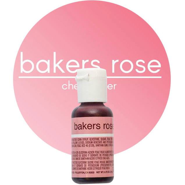 Chefmaster Liqua-Gel Bakers Rose .70 oz CM5143