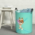 thumbnail image 6 of Johaoi Bluey Pattern Round Large Laundry Basket -Storage Basket - Toy Storage Basket, Perfect as Hamper, Kids Room Storage, and Toy Containment-, 6 of 6