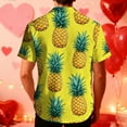 thumbnail image 6 of Rvwovn Men's Women's Tropical Hawaiian Shirt - Short Sleeve Floral Button Down Casual Summer Beach Top, 6 of 7