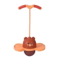 thumbnail image 1 of Pogo Ball para niños, juguete de equilibrio mejorado con luz para niños y niñas, mejora el equilibrio y coordinación, juegos de fitness, juguete de Marrón, 1 of 8