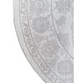 thumbnail image 6 of Unique Loom Boston Collection Area Rug - Floral (7' 10" Round white Gray/Ivory), 6 of 7