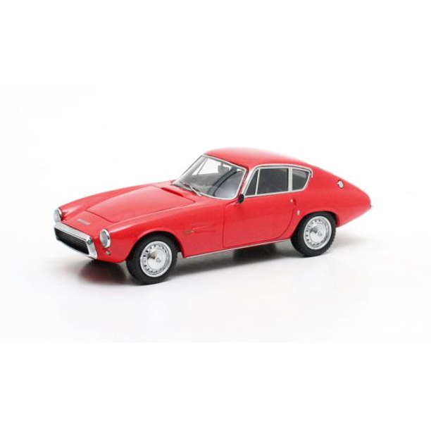 1964 Ghia Fiat 1500 Gt Coupe In Red Model Car In 1 43 Scale By Matrix Walmart Com