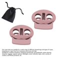 thumbnail image 3 of 30Pcs Spring Cord Lock, Flexible And Durable Spring Toggle Stopper Fastener For Drawstrings Bags Clothing Shoelaces And More, 3 of 8