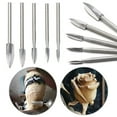 thumbnail image 4 of 5Pcs Wood Carving Engraving Drill Bit Set For Woodworking Carbide Grinding Tool, 4 of 9