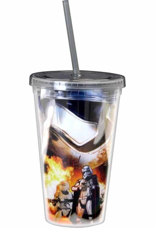 2 16oz Cup with Lid Birthday Party Supplies New Star Wars Darth Vader Plastic 