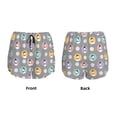 thumbnail image 5 of Picia Cute Geese Pattern Women's 2 in 1 Athletic Running Shorts High Waisted Workout Casual Gym Sweat Shorts with Comfy Liner Zipper Pockets-X-Large, 5 of 9