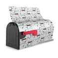 thumbnail image 2 of Kdxio Magnetic Mailbox Cover 21x18 in Mailbox Cover Outdoor Decoration Holiday Mailbox Covers for Home Garden Yard-21x18 in, 2 of 8