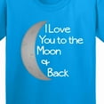 thumbnail image 4 of Inktastic I Love You to the Moon & Back. Youth T-Shirt, 4 of 5