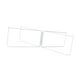 thumbnail image 5 of Soporte plegable para enfriador de equipaje, soporte plegable, soporte resistente para carga de agua Plateado recto, 5 of 9