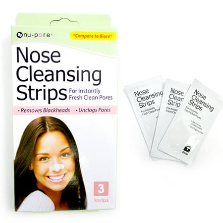 Nu-Pore Deep Cleansing Nose Strips Blackhead Removal Pore Fresh Clean Pack (Best Way To Clean Blackheads On Nose)
