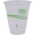 thumbnail image 2 of Eco-products Greenstripe Cold Cups - 12 Fl Oz - 20 / Carton - Clear, Green - Polylactic Acid (pla), Plastic - Cold Drink, 2 of 12