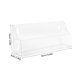 thumbnail image 2 of Milisten Estante De Almacenamiento Transparente Con Ventosas Para Y Cocina Multipropósito Fácil Uso, 2 of 8
