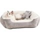thumbnail image 1 of Cama para Perros Cojín Relajante para Perros De Cintura Media Cama para Gatos Lavable Cojín para Gatos Indestructible Cama para Gatos De Felpa Gris 56 * 46 * 17 Cm, 1 of 4
