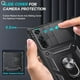 thumbnail image 4 of Case For Samsung S24 Ultra S23 S22 S21 FE A54 A53 A34 A33 A15 A14 A13 A24 A25 Heavy Duty with Camera 360 Degree Kickstand Cover, 4 of 5