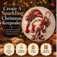 thumbnail image 3 of Christmas Gnome Diamond Art Ornament Kit,DIY Christmas Gnome Diamond Painting Kit Non Fading Pearl Beads on Flocked Canvas, Adult Craft Ornament for Hot Cocoa Bar, 3 of 9