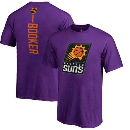 Phoenix Suns Laser - Devin Booker Phoenix Suns Fanatics Branded Youth Backer Name & Number T-Shirt - Purple