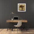 thumbnail image 3 of Meagher, Megan 26x26 White Modern Wood Framed Museum Art Print Titled - Gilded Tree IV, 3 of 4