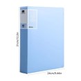 Sheet brochure, multi-layer transparent insert folder, 40 pages ...
