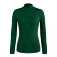 thumbnail image 4 of EDFBUYKRS Plus Size Blouses for Women V Neck Curved Hems Tunic Tops Casual Long Sleeve Botton Fall Shirts Xl, 4 of 4